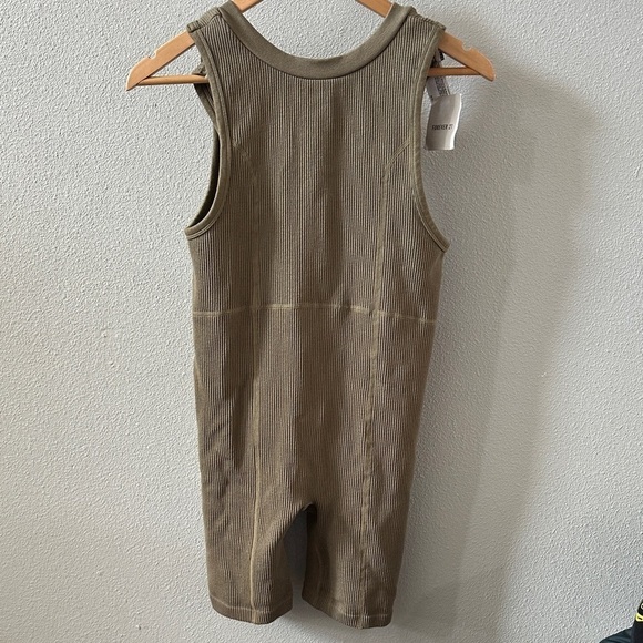 Forever 21 Pants - Stretch Olive green bodysuit